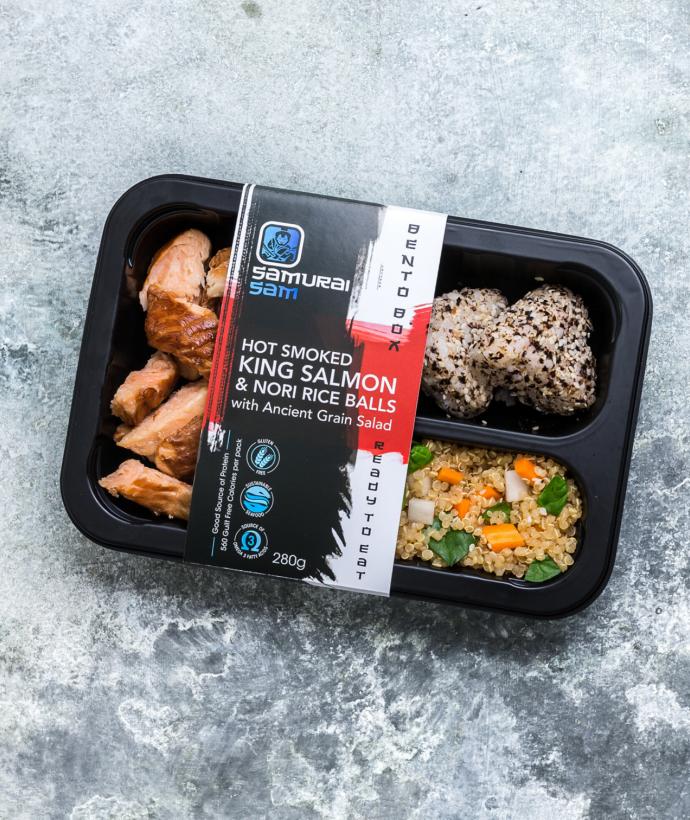 Samurai Sam King Salmon & Nori Rice Balls