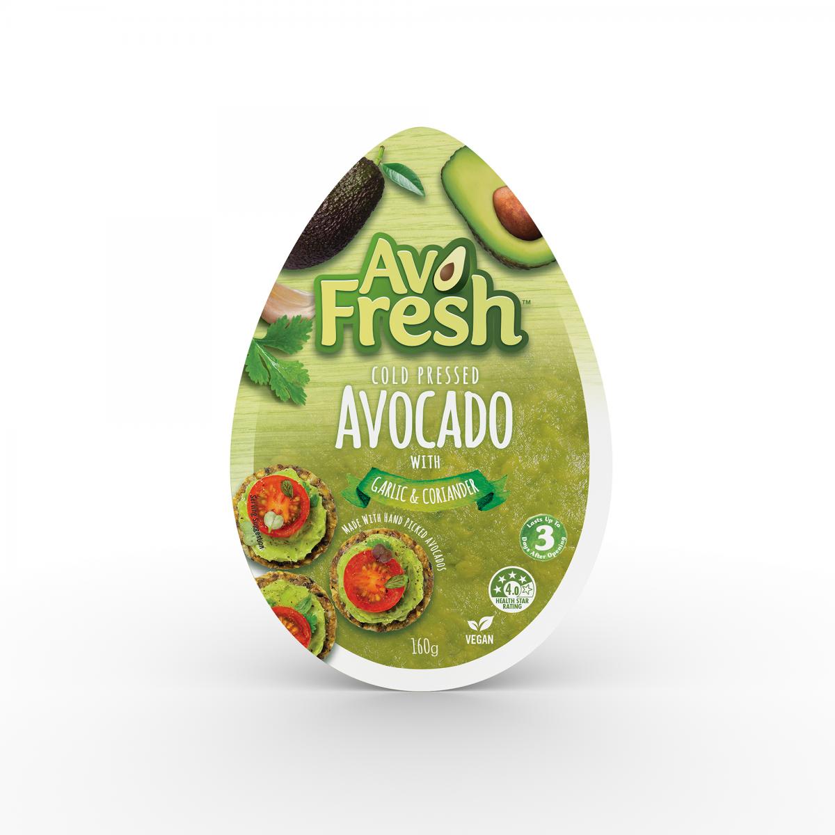 AvoFresh Garlic & Coriander Tub