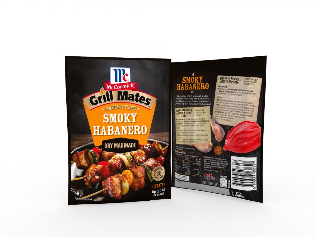 Detail of Grill Mates Smoky Habanero